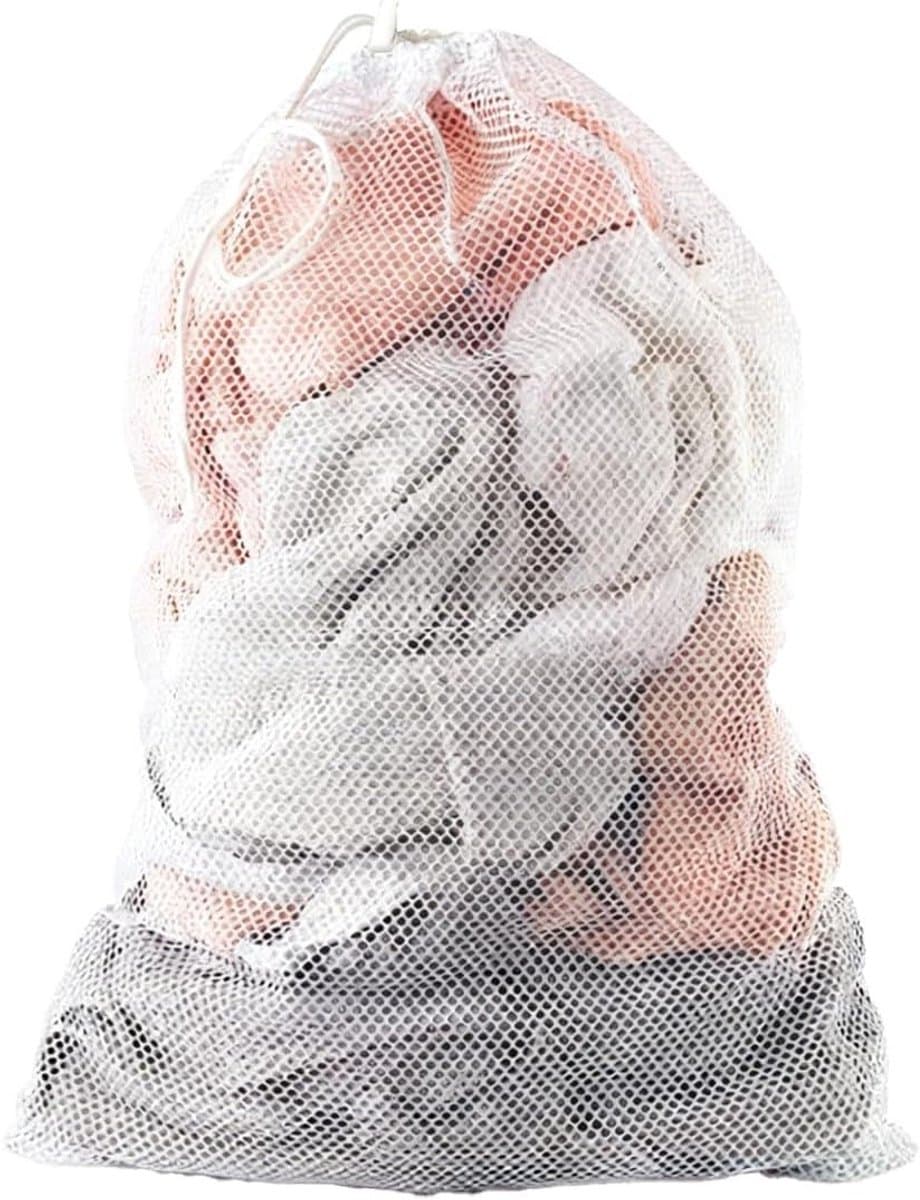 Grote Mesh Waszak 50x60 cm, Ideaal voor Wasmachine, Reis en Thuisgebruik, Duurzaam en Ademend — afbeelding 1