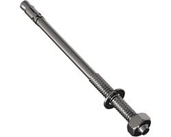 Zwaar Anker - Wiganker Betonanker - Robuuste Bevestiging - Roestvrij Staal V4A - M16 x 280mm
