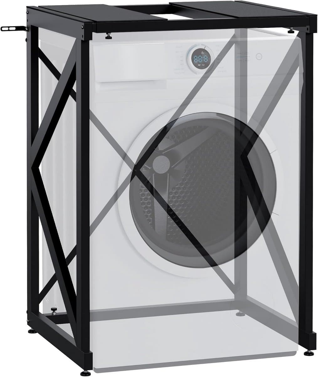 Wasmachine Ombouw - Opbouwmeubel - Kast Wasdroger - Meubel - montage gemak — afbeelding 1