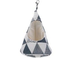 Hangende Opbergtas - Wasknijperhouder Organizer - Wasknijpers Opbergen - Conische Vorm Makkelijke Toegang - 21 x 15.5 x 15 cm