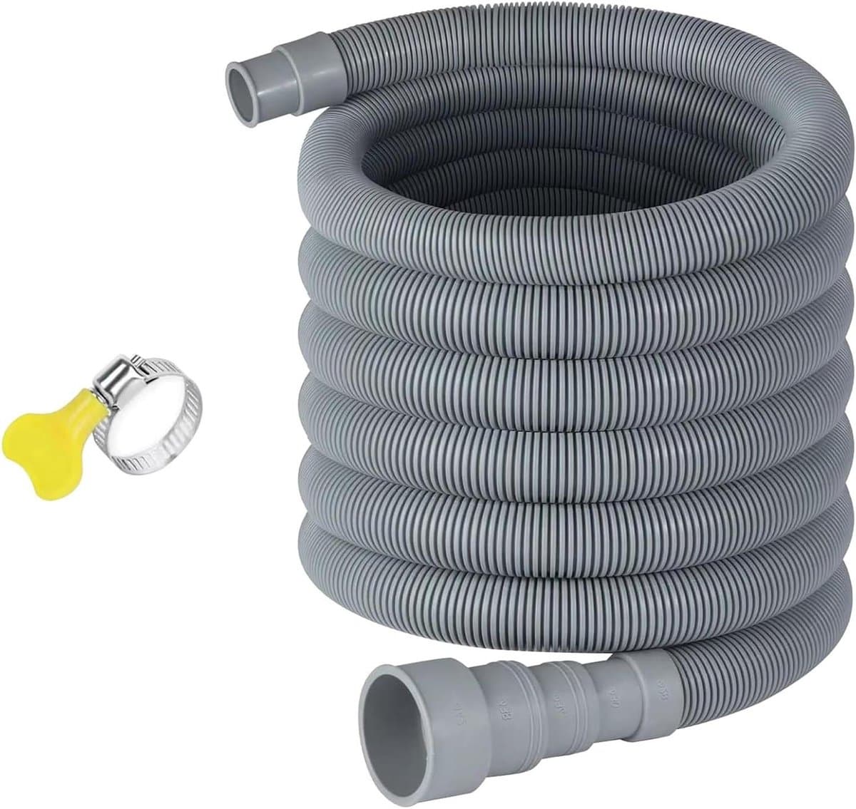 Afvoerslang Camper - Inklapbaar Slang - Afvalwater Afvoeren - Verstelbare Adapter - 2 Meter — afbeelding 1