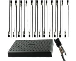 Modelbouw Gereedschap - Hobby Klemmen - Schilderen Modellen - Afneembare Clips - 20 Stuks - Zwart