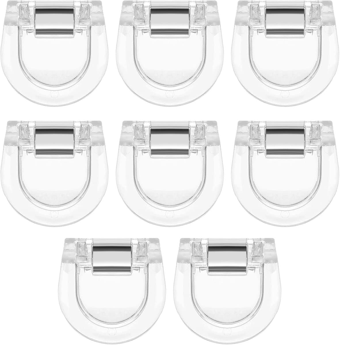 Set van 8 verstelbare zoomclips - Herbruikbare zoomclips - voor het zomen van kleding - Antislip tijdelijke kledinghouder - Afmeting 3 cm — afbeelding 1