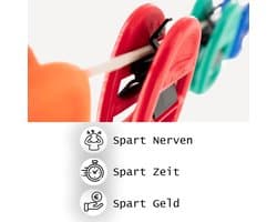 Sokkenklemmen - Sokkenhouders - Wasmachine en droger - Voorkomt sokkenverlies - 5 stuks - Roze