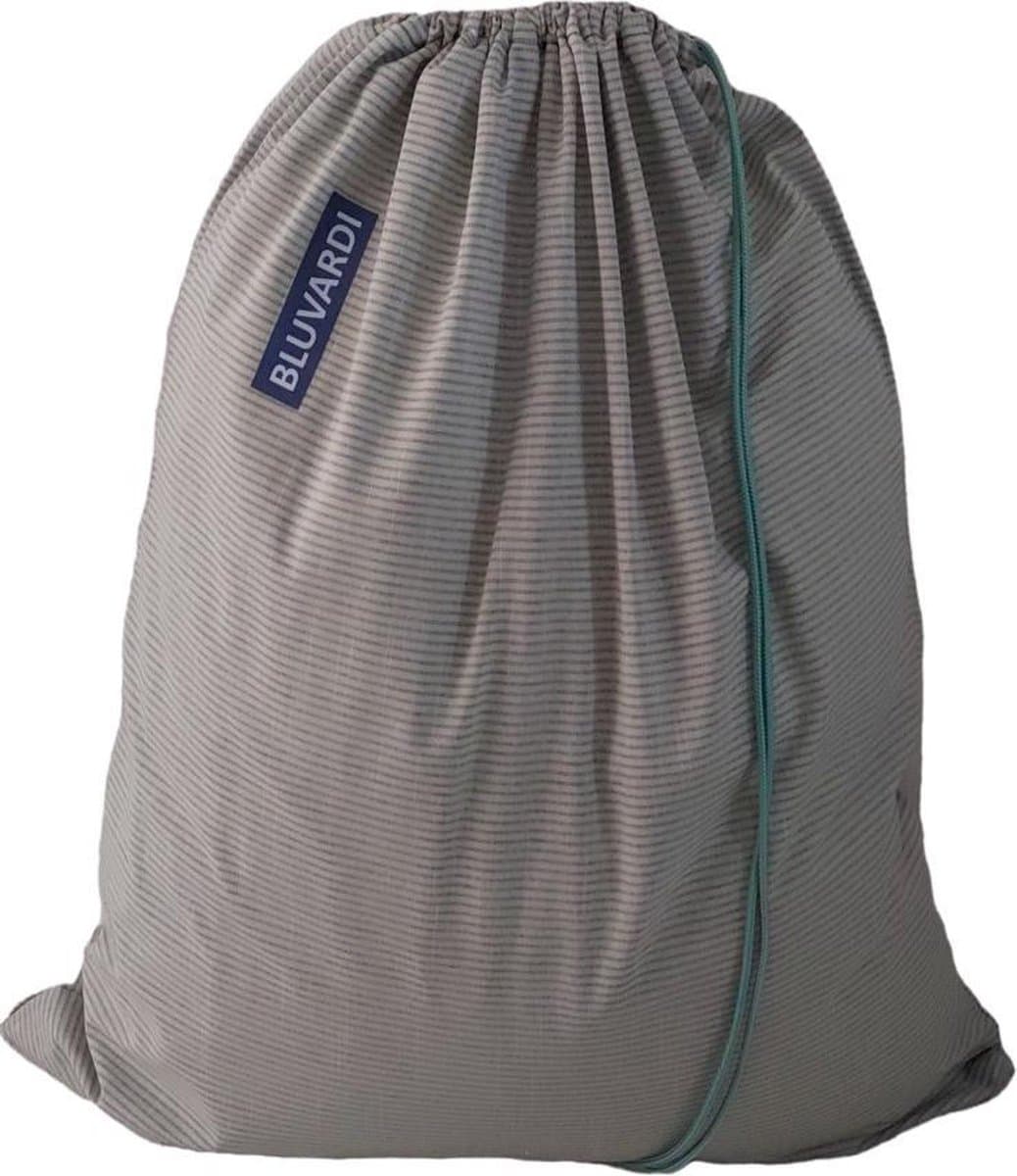 Katoenen waszak -XL - met trekkoord - Pijama Aqua green — afbeelding 1