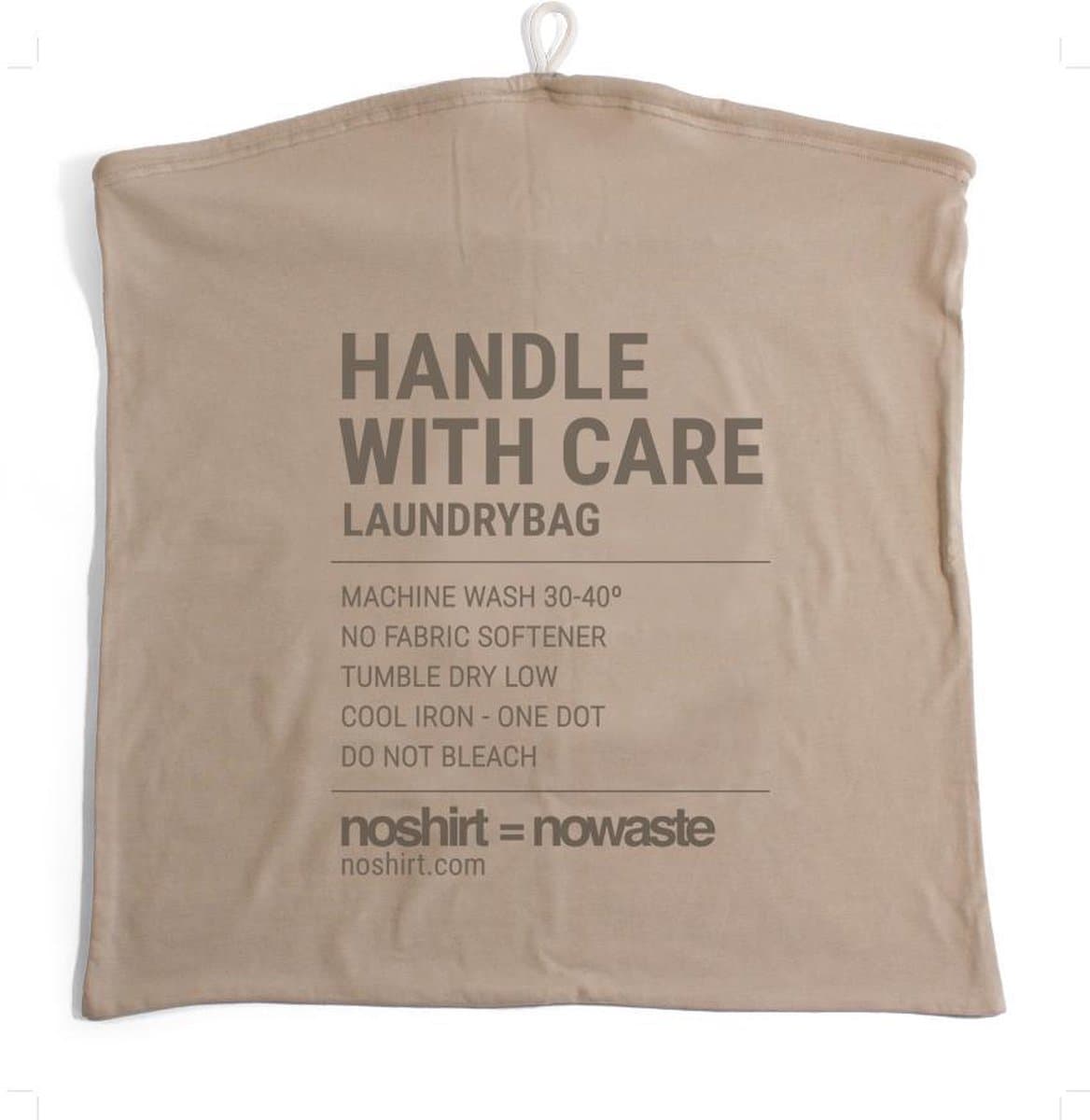 Nowaste Waszak - Duurzame Waszak - Van Gerecyclede Noshirts - Met Trekkoord - 45 x 46 cm — afbeelding 1