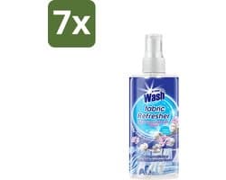 At Home - Wash - Textielverfrisser - Fresh Cotton - Neutraliseert Onaangename Geuren - 300 ml - Bulkverpakking - 7 stuks