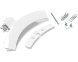 Handgreep set wasmachine deur wit - geschikt voor Aeg Electrolux Zanussi - deurgreep wasmachine - greep - 4055137402