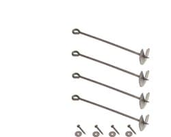 Grondankers 4 Stuks 50 cm — afbeelding 1