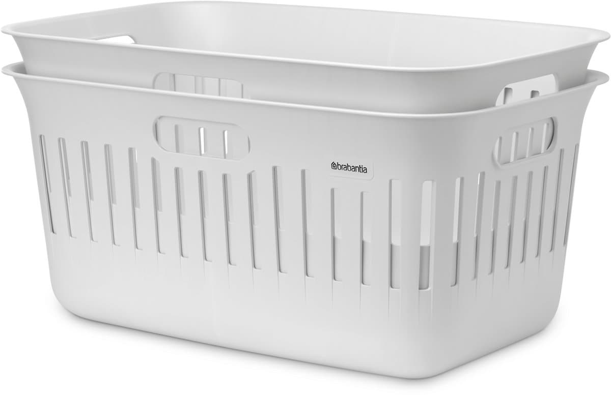Brabantia Collect-It Wasmand - set van 2 - 40 l - White — afbeelding 1