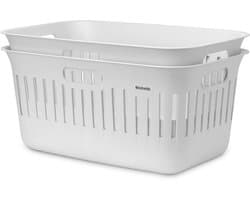 Brabantia Collect-It Wasmand - set van 2 - 40 l - White — afbeelding 1