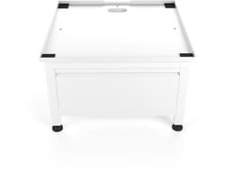 Wasophoogte® Wasmachine verhoger met lade - Wasmachine opbouwmeubel - Wasmachine sokkel - 42cm hoog - Wit - Universeel - 65*60,5 (LxB) - Inclusief wandbeugels — afbeelding 1