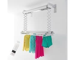 Foxydry Air 160 cm electrisch plafonddroogrek wandmontage - 160 X 57 X 30 cm