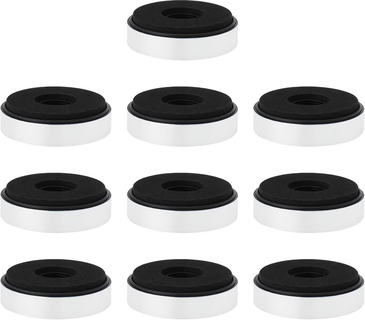 10x Universele Speaker Isolatie Voeten Pads - Trillingsdempers voor Audio Apparatuur — afbeelding 1