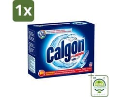 1 x Calgon - Wasmachinereiniger - Tegen Kalkaanslag / Wasmiddelresten / Geuren - 55 Tabletten - Wasmachine Reiniger - Kalkverwijderaar - Wasmiddelresten - Wasmachine Onderhoud - Wasmachine Tabletten