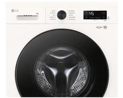 LG W4X1095NWB was‑droogcombinatie 9/5 kg met 6 Motion DD voor betere stofverzorging - Steam verwijdert allergenen en bacteriën - ThinQ slimme bediening. Energieklasse A