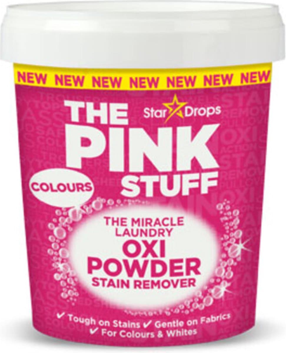The Pink Stuff The Miracle Vlekverwijderaar Gekleurde Was - 1 kg - Voordeelverpakking — afbeelding 1
