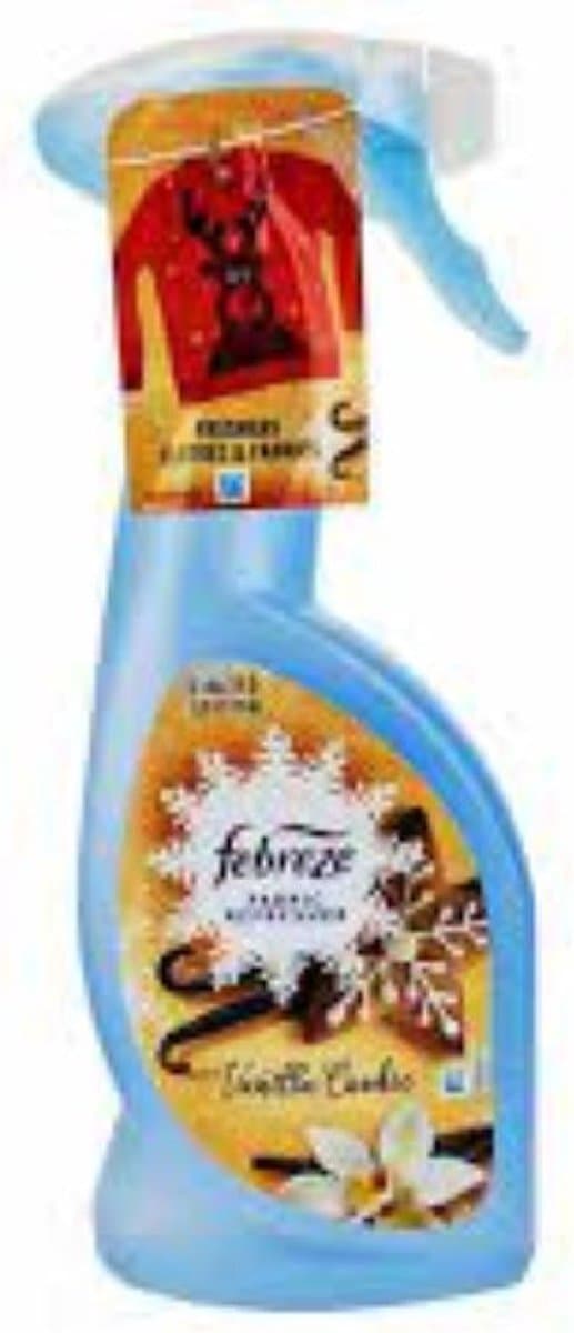 Febreze Textielverfrisser Vanilla Cookie Spray - 6 x 375ml - Voordeelverpakking — afbeelding 1