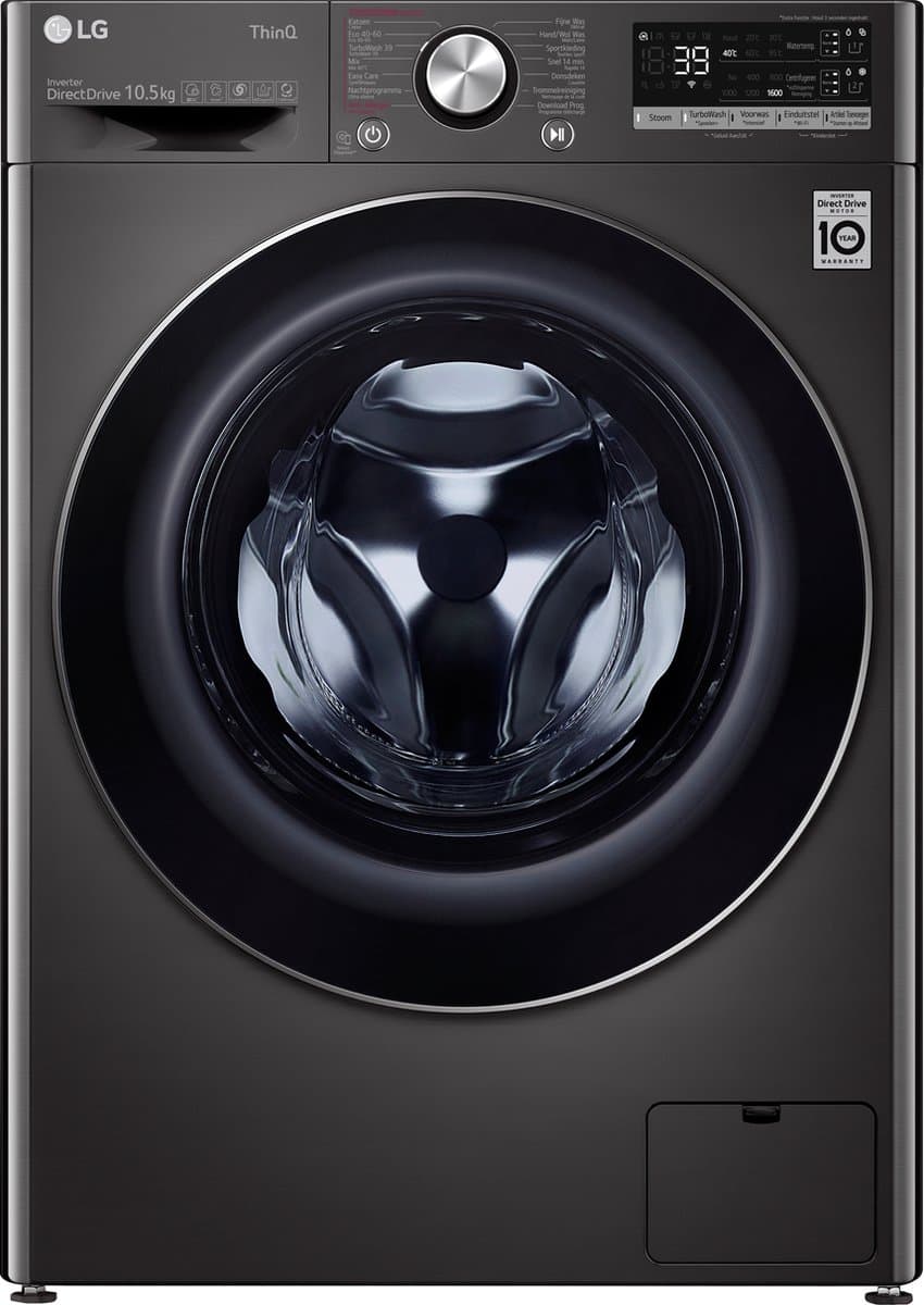 LG F6WV71S2TA - 10.5 kg Wasmachine met TurboWash™ 39 - Slimme AI DD™ motor - EzDispense™ - Minder strijken door stoom - ThinQ™ — afbeelding 1