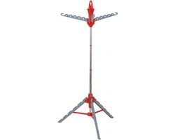 EasyMaxx Droogrek Grijs/Rood — afbeelding 1