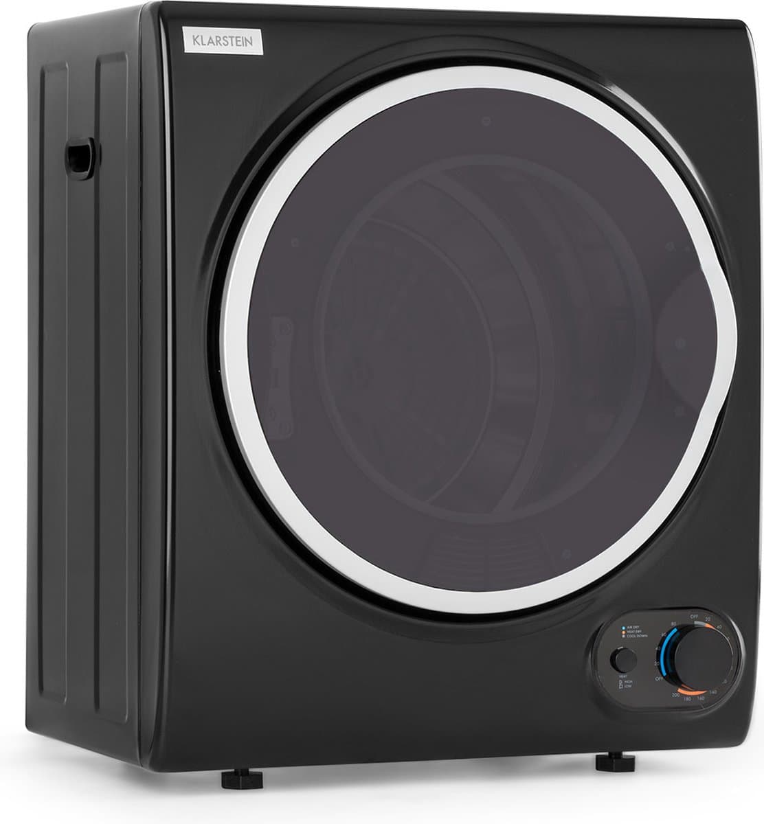 Klarstein Jet Set 2500 - Wasdroger - 850W - 2,5kg - 50cm - Zwart — afbeelding 1