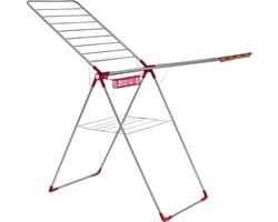 Belinay - Wasrek - Droogrek - Wasrek inklapbaar - Rood — afbeelding 1