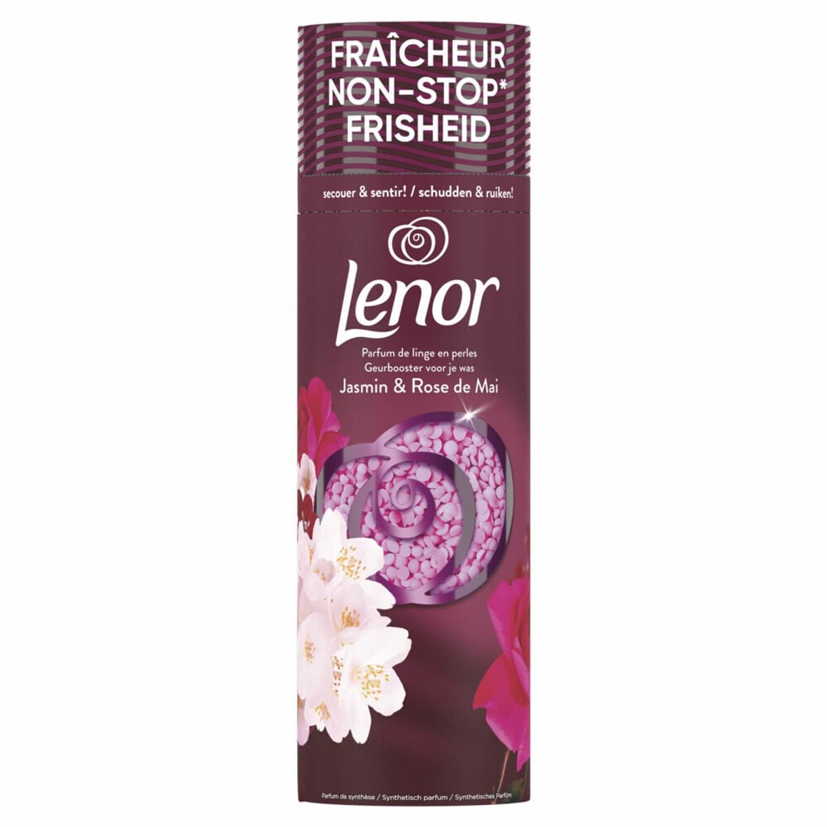Lenor In-Wash Geurbooster Jasmijn & Rose de Mai 19 wasbeurten - 235 gr — afbeelding 1