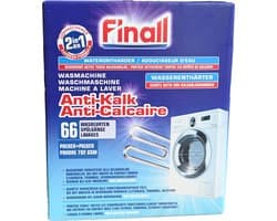 Finall waterontharder voor wasmachine anti kalk voor 66 wasbeurten — afbeelding 1