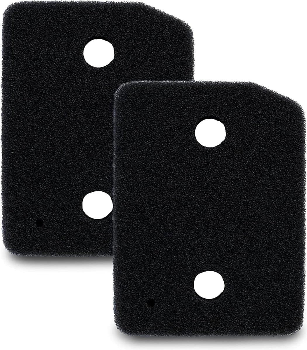 Filter geschikt voor het Miele droogfilter T1 9164761, dun, 207 x 157 x 30 mm, schuimpluizenfilter (set van 2),voor Miele 9164761 Warmtepompdroger - 207 x 157 x 30 mm Droger Pluizenfilter Sponsfilter — afbeelding 1