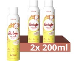 Robijn Zwitsal Dry Wash Spray - 2 x 200 ml - Voordeelverpakking