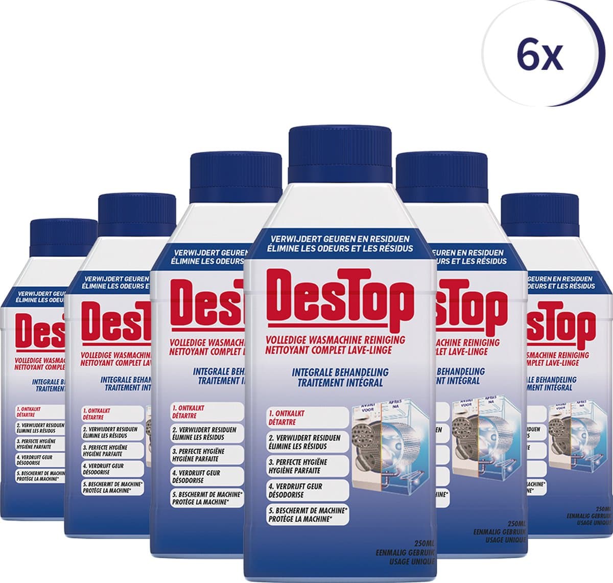 Destop Machinereiniger - 250ml x6 — afbeelding 1