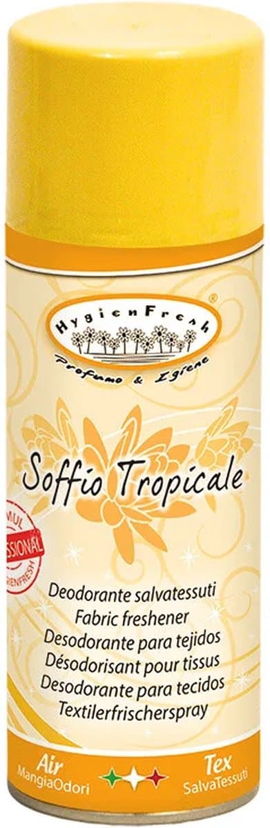 HygienFresh Soffio Tropicale textielspray 400 ml — afbeelding 1
