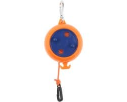 Waslijn Outdoor - Reistouw - Kleding Drogen - Winddicht Ontwerp - 8 Meter - Oranje