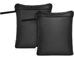 SnelShoppen - 2Pcs Waszak - Waterdichte Reiszak voor Nat en Droog - Organizer met Rits voor Gym, Zwemmen, Workout, Yoga, Strand, Zwembad (50x60cm)