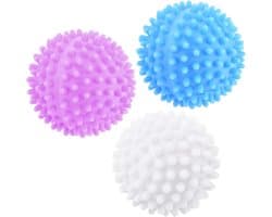 drogerballen voor wasdroger, 3 stuks wasbal voor wasmachine, drogerbal, herbruikbare drogerbal, droogballen, wasdrogerbal voor thuis, kleding reiniging