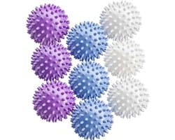 9 stuks droogballen, wasmachine, wasbal | Zachte vezelverzorging, rimpelvermindering, pluisvang, versneld drogen, langdurig gebruik