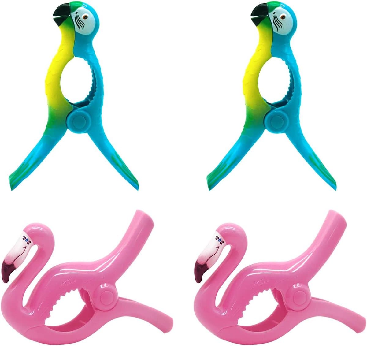 4 STKS Handdoekclip Badhanddoek Clip Grote Wasclip Kleding Clip Winddicht Handdoekclip Grote Draagbare Handdoek Spike Geschikt voor Strandhanddoeken, Badhanddoeken, Zwembadstoelen, Ligstoelen — afbeelding 1