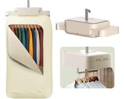 Mini Droger – Uitschuifbare Draagbare Droger met UV-sterilisatie – Met Timer – Geschikt voor Zakenreizen, Appartementen, Hotels, Kamperen