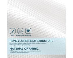 Waszakken - Honingraat Mesh - Extra Sterk - Verbeterde Ritssluiting - Voor Delicate Kleding