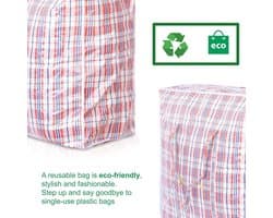 Waszakken Set - Plastic - Opvouwbaar - Met Handgrepen - Voor Multifunctioneel Gebruik