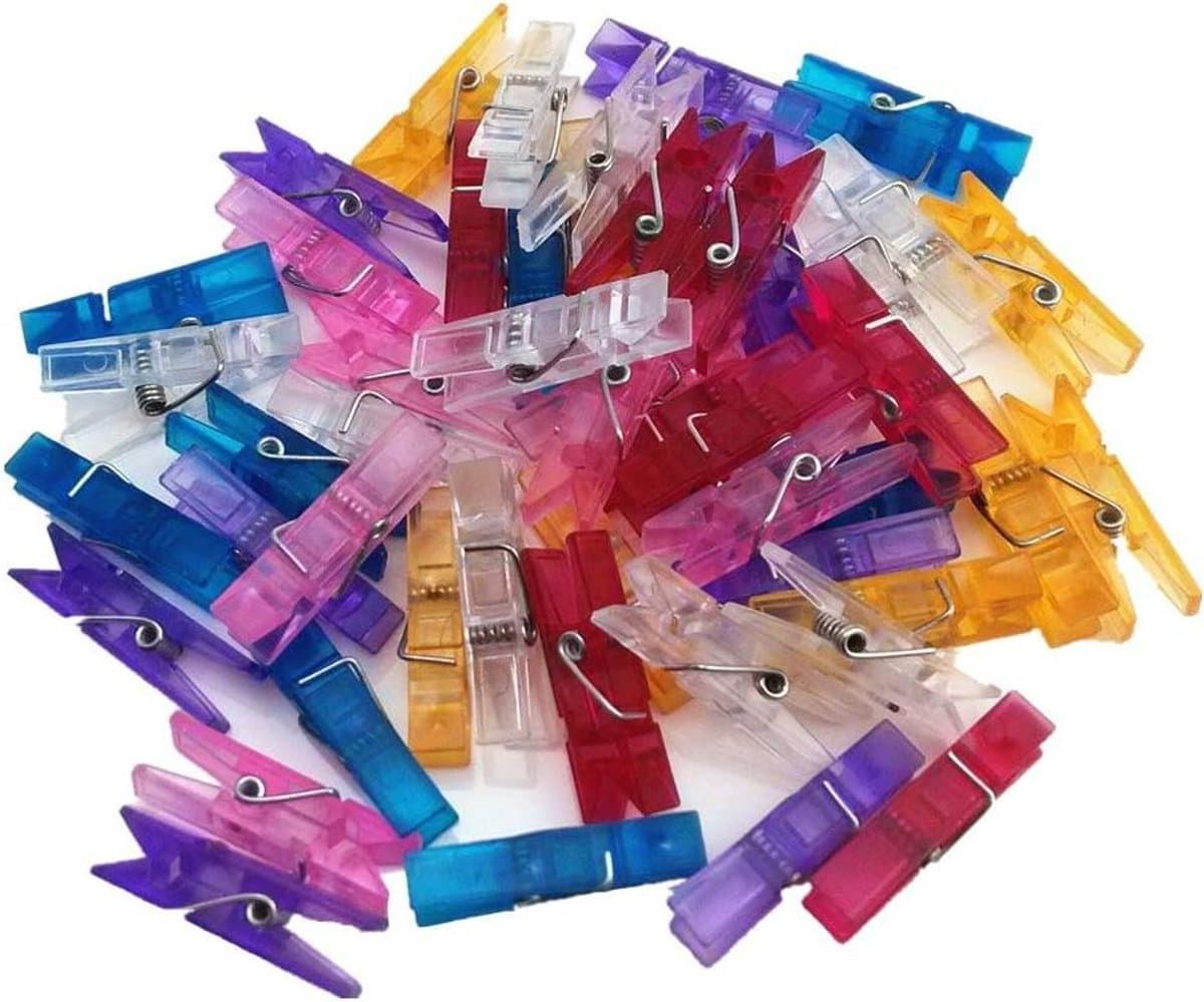 Mini Wasknijpers - Kleine Clips - Kleding Droge - Heldere Kleuren - 3.5 cm - Willekeurig — afbeelding 1
