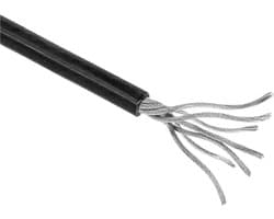 Roestvrij staaldraad kabel - Waslijn koord - Buiten drogen - Goede corrosieweerstand - 50 meter - Zwart