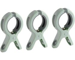 Strandlaken Clips - Grote Knijpers - Buiten Ophangen - Stevig Lente Ontwerp - 3 Stuks - Groen