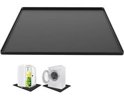 Wasmachine lekbak - Beschermmat apparaat - Voorkom waterschade - Antislip siliconen - 60 x 60 cm - Multicolor
