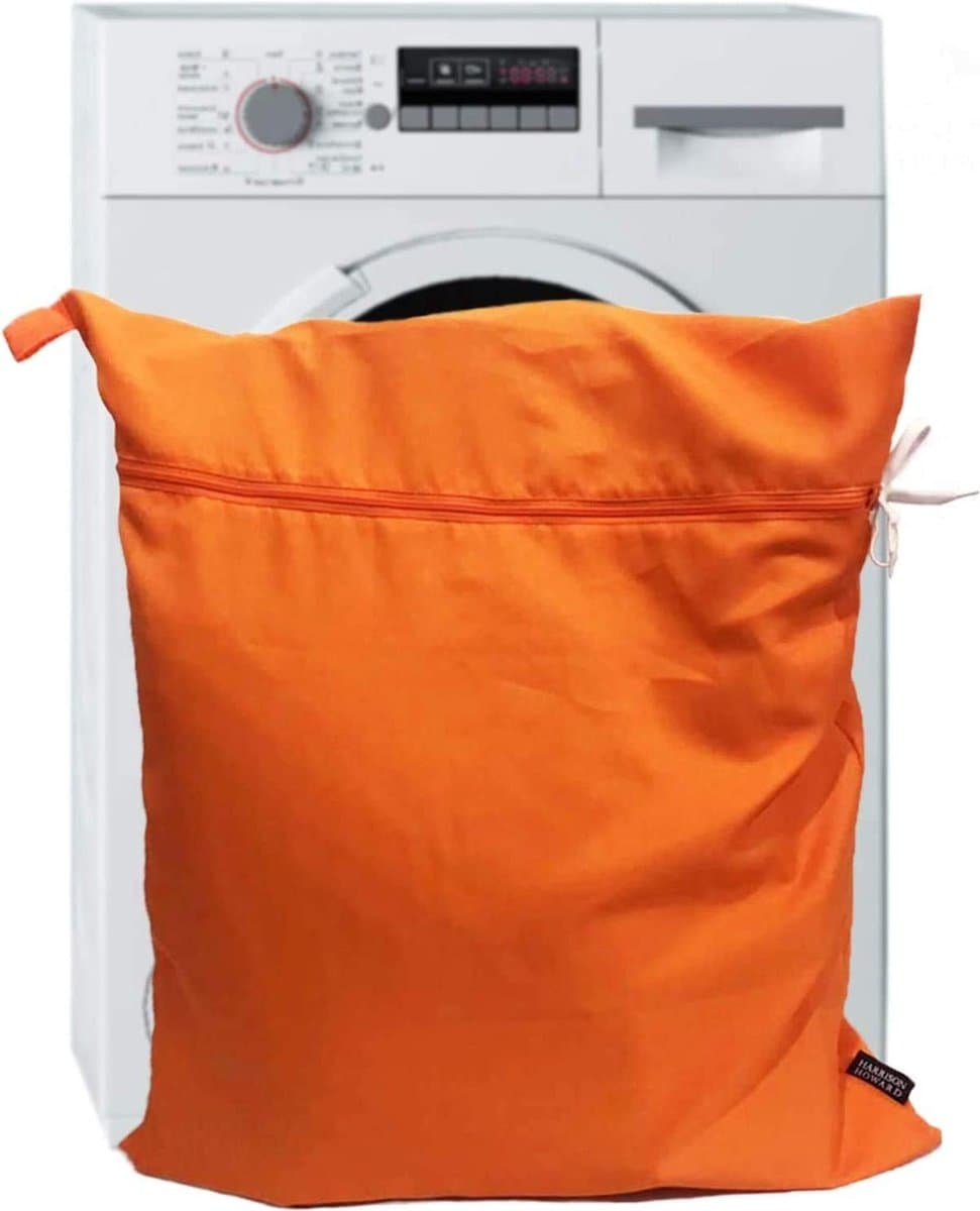 Waszak wassen hond paar haar was tapijt blad laarzen oranje — afbeelding 1