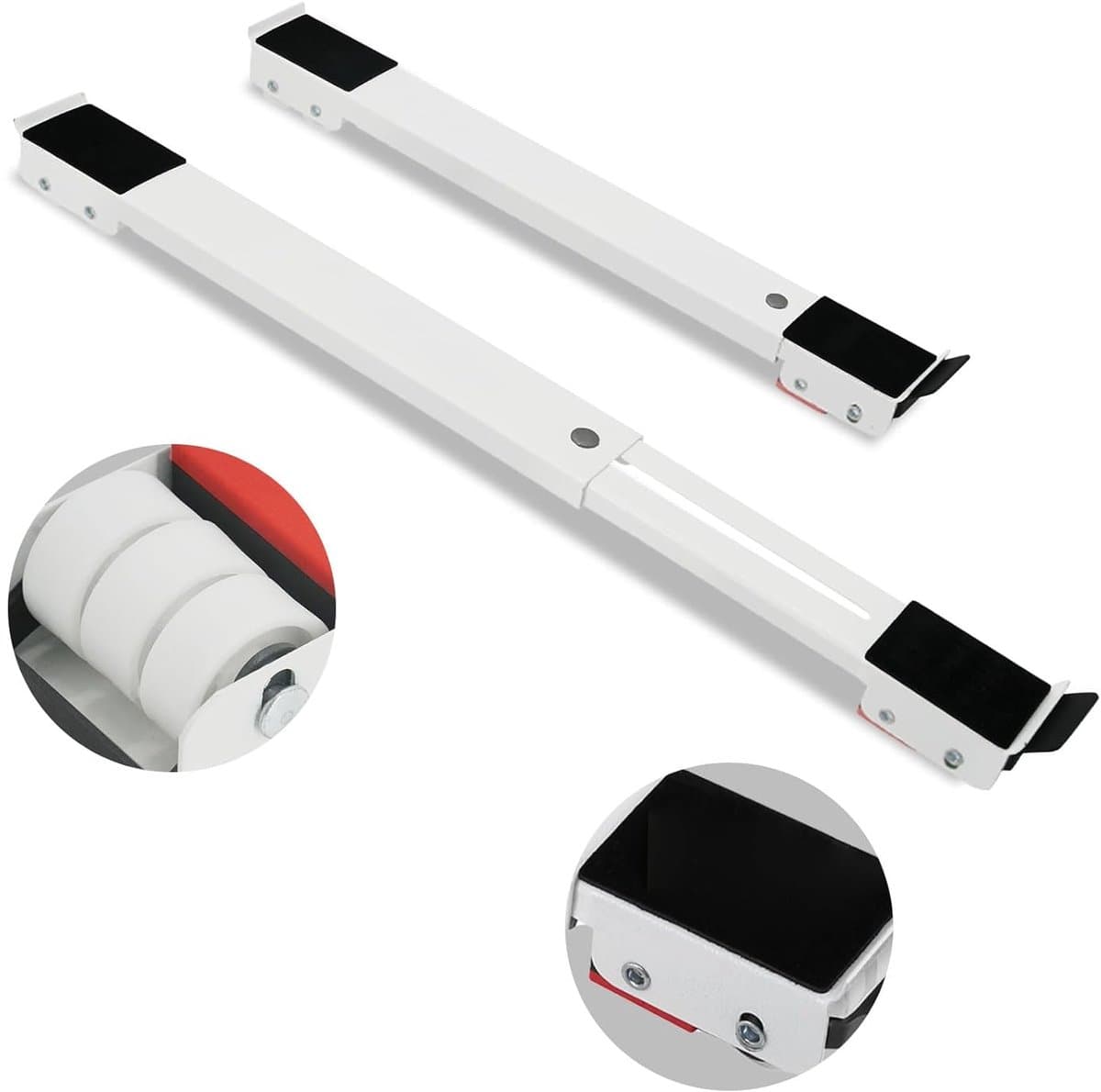 Verstelbaar Onderstel voor Wasmachine en Zware Apparaten (Set van 2) - Max 300kg — afbeelding 1