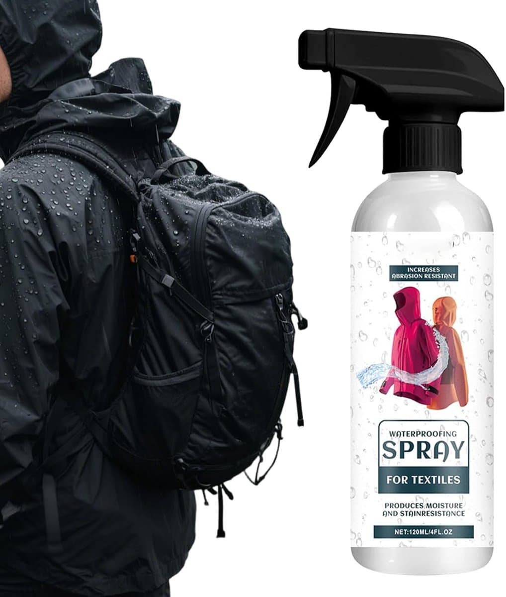Textiel Impregneerspray - Waterdichte Bescherming - Outdoor Activiteiten - Langdurige Waterafstotendheid - 120 ml — afbeelding 1