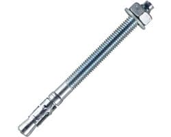 25x Zware Ankers M8x100 mm Gegalvaniseerd voor Beton en Steen