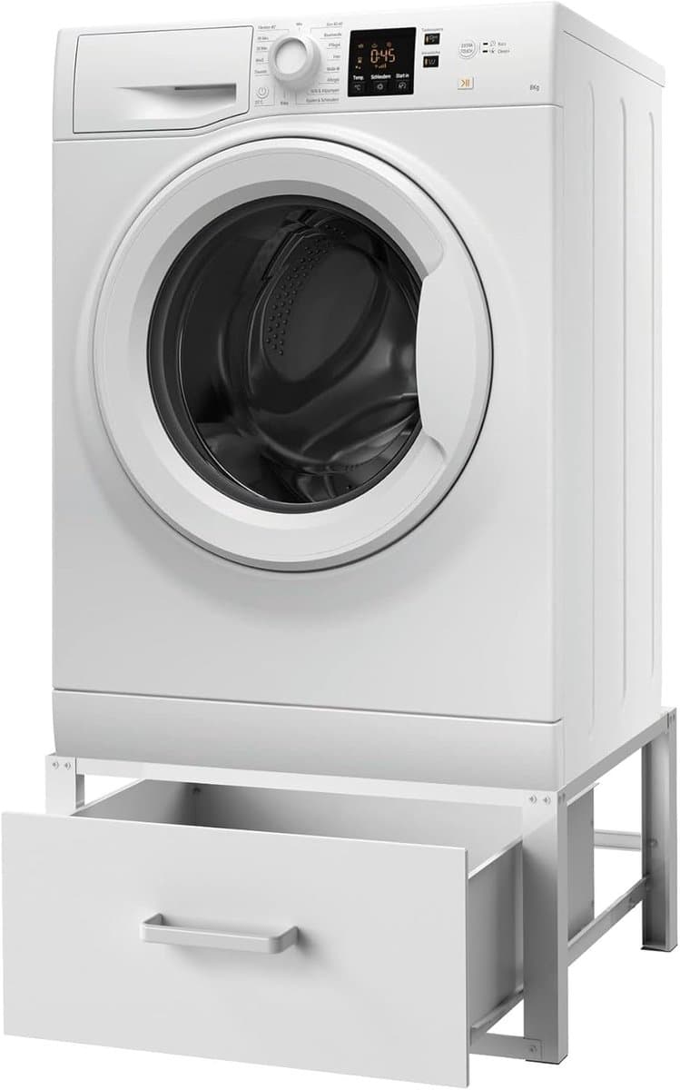 Lexium Wasmachine Verhoger - Wasmachine Sokkel - Wasmachine opbouwmeubel - Wasmachine Kast - Wasmachine Ombouw - Wasmachine Meubel — afbeelding 1