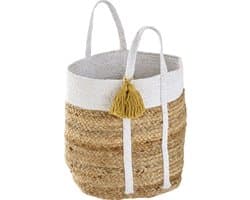 Vertbaudet Rieten mand met lurex-draad Marguerite — afbeelding 1
